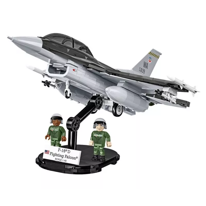 Konstruktoru komplekts Cobi F-16D Fighting Falcon, 436 gab., mērogs nav norādīts