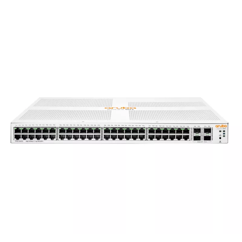 HPE Aruba Networking Aruba Instant On 1930 pārvaldīts L2+ Gigabit Ethernet (10/100/1000) 1U balts