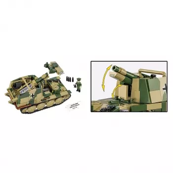 Konstrukcijas modelis Cobi SD.KFZ.138/1 Grille, 720 gab., vitrīnas modelis
