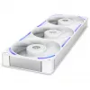 Datora korpusa ventilators NZXT F360X 120 mm balts, 360×30×120 mm