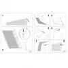 Vāciņš PocketBook HN-QI-PU-700-BK-WW melns 7 collu