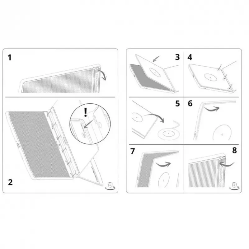 Vāciņš PocketBook HN-QI-PU-700-BK-WW melns 7 collu
