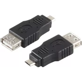 Kabeļa dzimuma pārveidotājs USB Micro-B USB A ShiverPeaks BS33905