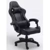 Topeshop FOTEL REMUS CZERŃ office/computer chair Padded seat Padded backrest
