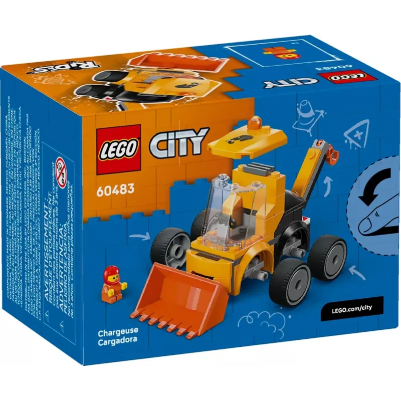 LEGO CITY 60483 Rides - Celtniecības iekrāvējs