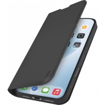 Wallet Stand maciņš-statīvs SBS TEWALIP1766K iPhone 17 Air — melns, maciņš+statīvs korpuss