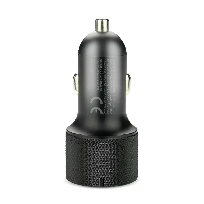 Automašīnas lādētājs everActive CC-50Q QC3.0 75W ar Quick Charge 3.0 atbalstu un USB pieslēgvietām