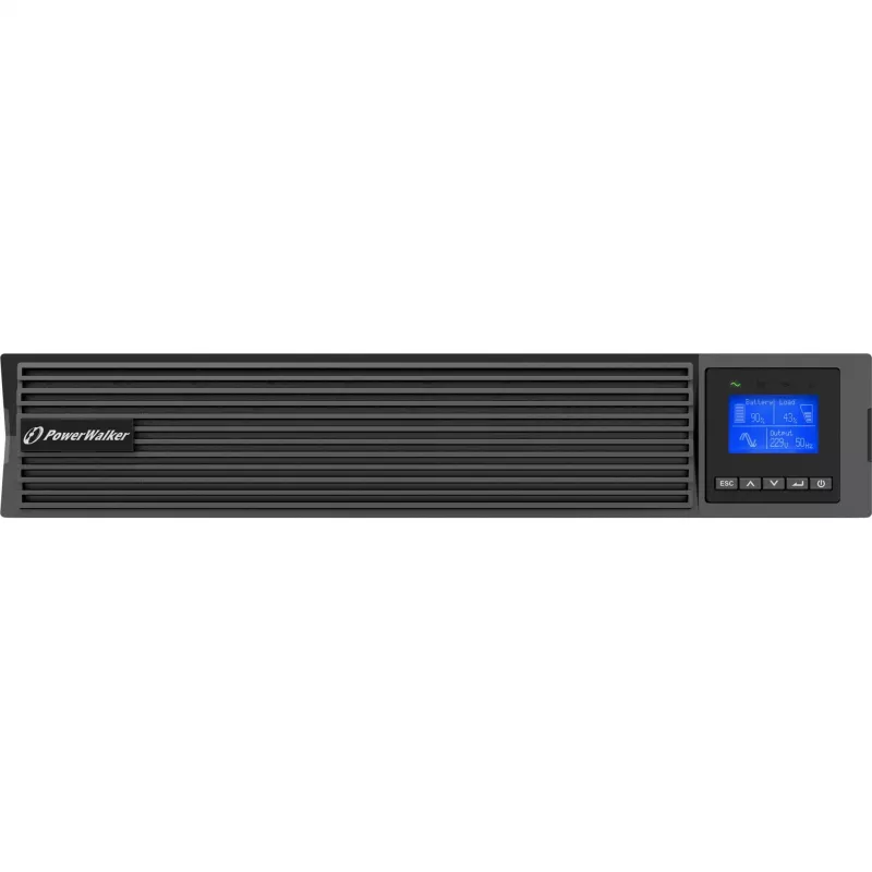 PowerWalker VFI 1500 ICR IoT Double-conversion (Online) 1.5 kVA 1500 W 8 AC kontaktligzdas