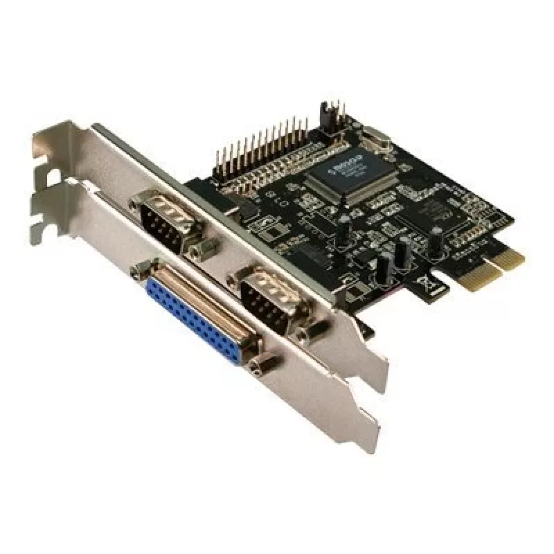 Iekšējā PCIe interfeisa karte LOGILINK PC0033 ar seriālo un paralēlo izvadi, NetMOS mikroshēmojums