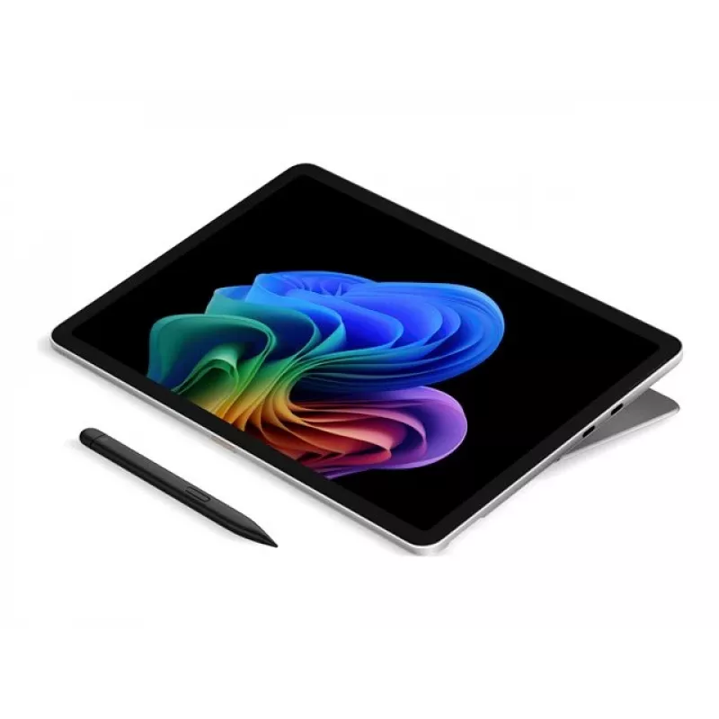 Planšetdators Microsoft Surface Pro 12 collu Snapdragon X1P-42-100 3,2 GHz, 12 collu (30,5 cm) 2196×1464, 16 GB RAM, 512 GB, Wi‑Fi 7, Windows 11 Pro, Platīna krāsā
