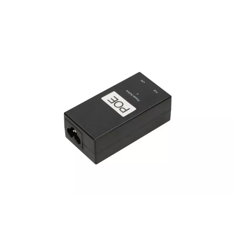 Extralink POE-48-24W-G barošanas bloks, 48V, 0,5A, 24W, Gigabit, komplektā kabelis 802.3af/at