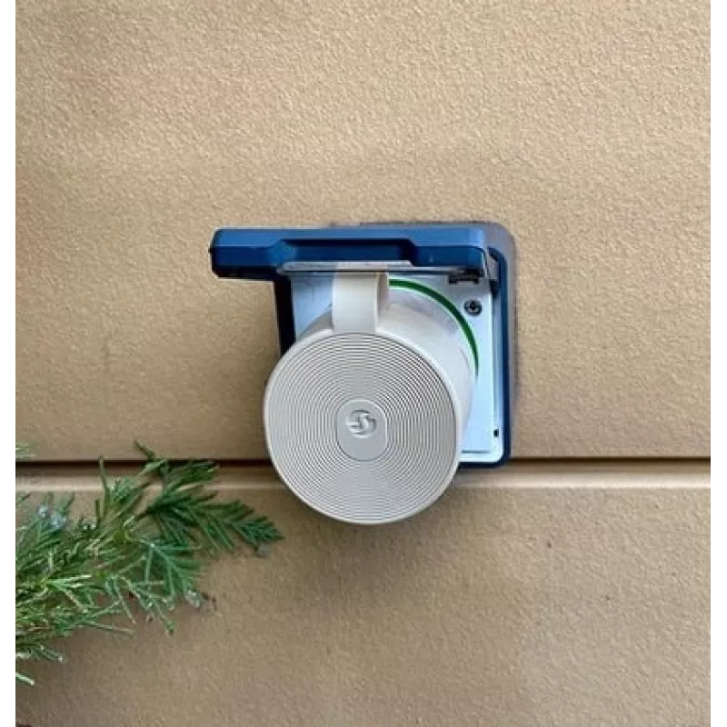 Viedā āra kontaktligzda Shelly Wave WiFi Control IP44 – 230V, 12A, 2500W, SmartStart, OTA, LED