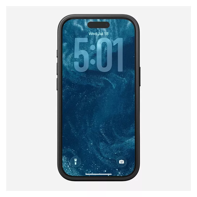 Mobilā tālruņa maciņš Nomad NM014001858 Cover priekš Apple iPhone 17 Pro, piemērots 16 cm (6,3 collu) ekrānam, melns