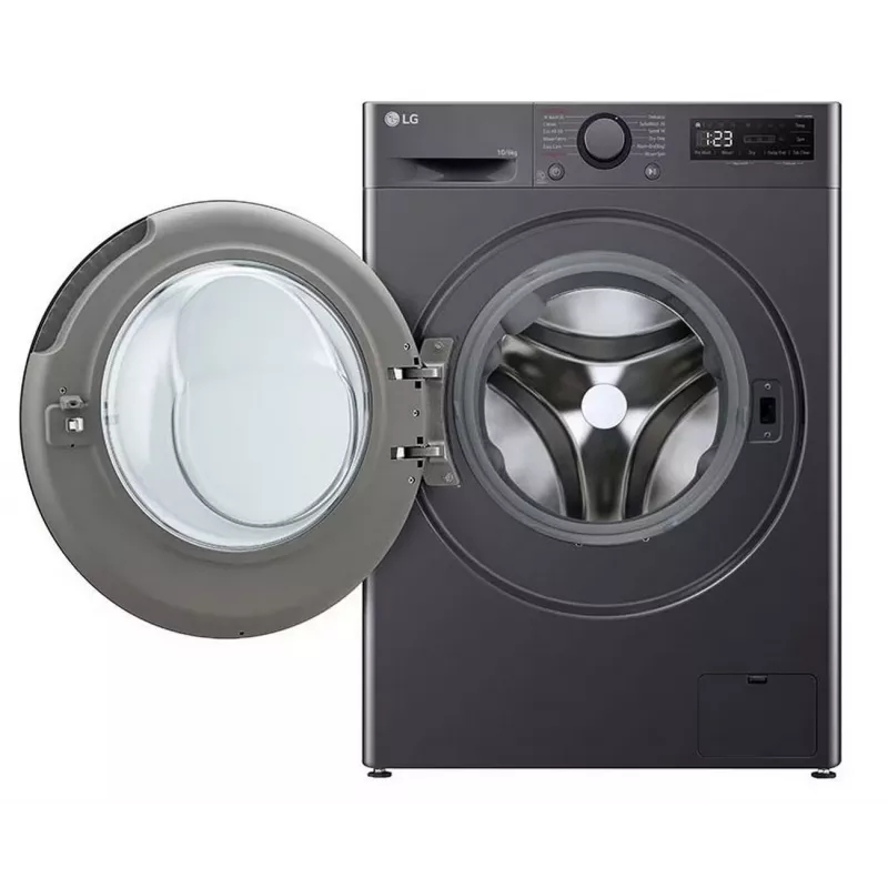 LG F4DR510S2M Veļas mašīna-žāvētājs 10 kg / 6 kg 1400 RPM Melna