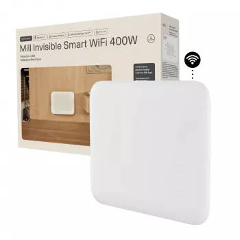 Paneļu sildītājs Mill PA400WIFI4 400W Piemērots 4-6 m² Baltā krāsā IPX4
