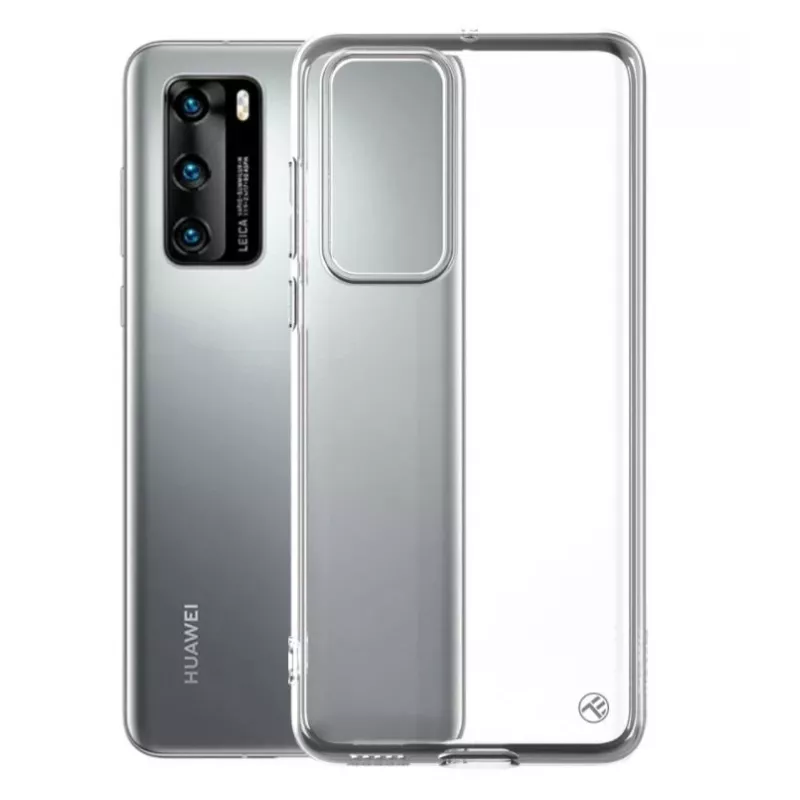 Aizsargājošs silikona vāciņš Tellur Huawei P40, caurspīdīgs