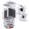 CPU dzesētājs Jonsbo CR-1400 DV2 balta ar 140 mm ventilatoru