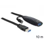 USB kabelis DeLOCK USB3.0-A - USB3.0-A 10m