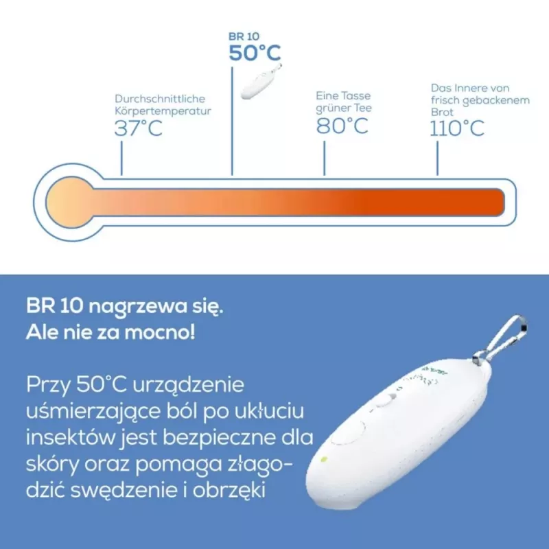 Kukaiņu kodumu atvieglošanas ierīce BR10