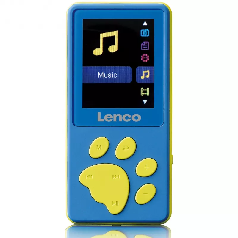 Lenco XEMIO-560BU MP3-/MP4-atskaņotājs 8 GB Zils (XEMIO-560BU)