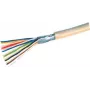 Telefona kabelis ShiverPeaks 76860-25 6x2x0,6 mm apaļš — iebūvējamai instalācijai