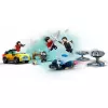 LEGO komplekts Marvel Escape from the Ten Rings 76176 ar minifigūrām un transportlīdzekļiem