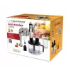 Esperanza EKM004 rokas blenderis 0,6 L, melns/sudrabs/caurspīdīgs, 800 W