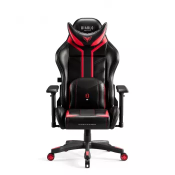 Diablo X-Ray 2.0 Normal Size Gaming chair Melns, Red