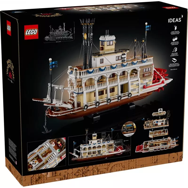 LEGO IDEAS 21356 Upes tvaikonis