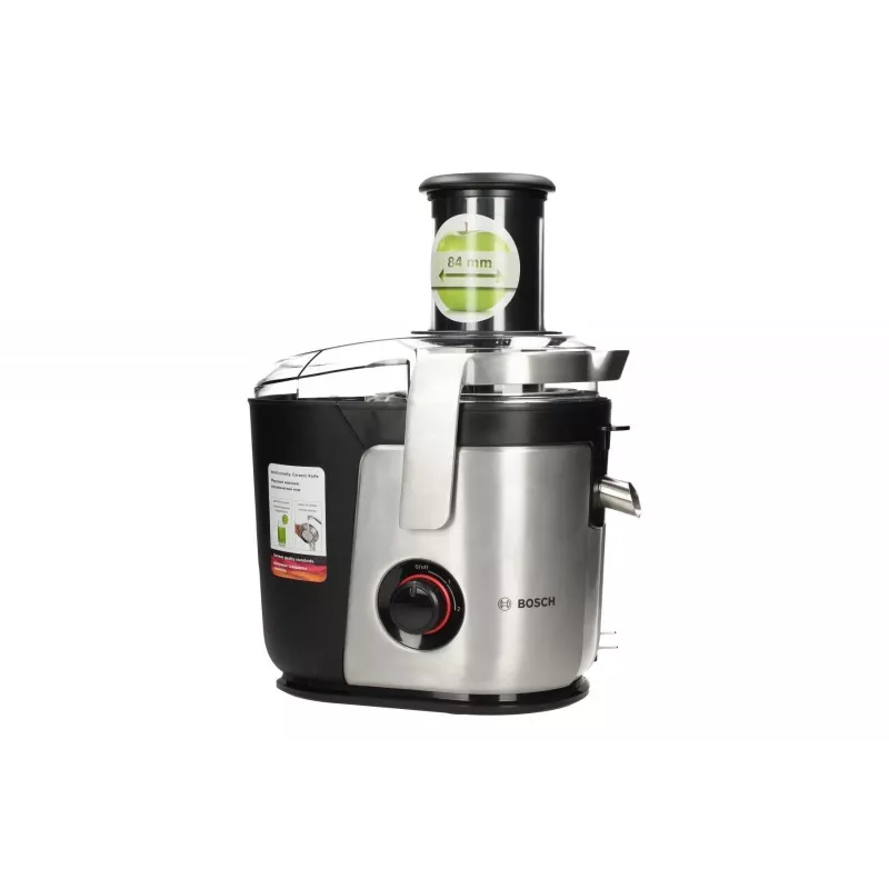 Bosch MES4000 sulu spiede Sulu ekstraktors 1000 W Melna, Pelēka, Nerūsējošais tērauds