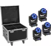Apgaismes ķermeņi EUROLITE TMH-H240 Beam Wash Flower Effect 4x — LED efektu gaisma, kompakta ierīce