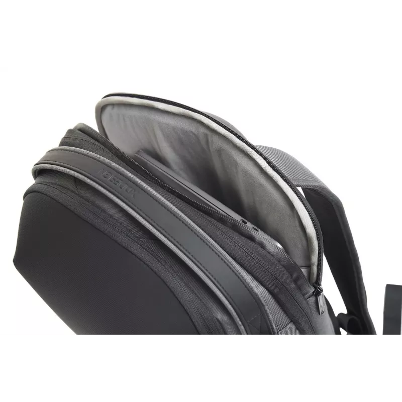 Mugursoma XDDESIGN Bizz pelēka P705.932 — ūdensizturīga, viegla pilsētas mugursoma
