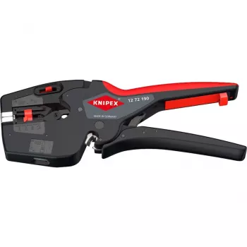 Knipex elektriķa daudzfunkciju rīks NexStrip 12 72 190 SB – vadu noņēmējs un presēšanas instruments