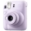 Momentānās drukas fotoaparāts Fujifilm Instax Mini 12 violeta — bilde 86×54 mm, filma 62×46 mm, fokusa attālums 60 mm