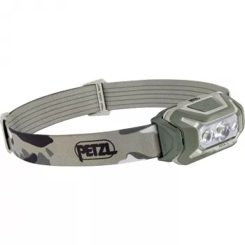 Galvenais lukturis PETZL Aria 2 rgb-desert — uzlādējams 200 lūmenu