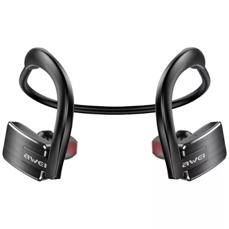 Bluetooth austiņas Awei E1BL sporta melnas