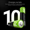 Uzlādējamā baterija zaļa Cell GR02 — NiMH AA 1,2 V, 2000 mAh, 2 gab.