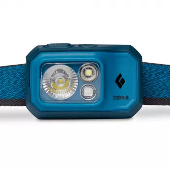 Melns Diamond galvas lukturis Storm 500-R (zils)