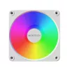 Montech GF120R V2 ARGB datora korpusa ventilatora modulis 12 cm balts 1 gab.