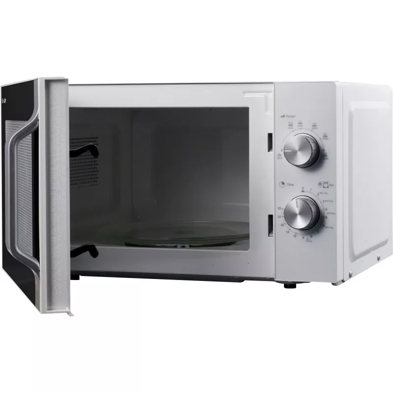 Sharp R204WA mikroviļņu krāsns Sudraba, Balta Solo mikroviļņu krāsns Uz darba virsmas 20 L 800 W