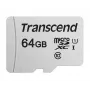 Transcend 64 GB MicroSDXC SDHC 300S zibatmiņa