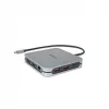 DICOTA D32057 USB Type-C centrmezgls 10000 Mbit/s sudraba krāsā