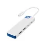 USB-C centrmezgls HYPER HyperDrive Flex HD5200BUGL — 4 pieslēgvietas, zils