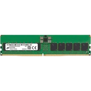Servera atmiņas modulis | MICRON | DDR5 | 32 GB | Reģistrēta (buferizēta) | 6400 MHz | CL 52 | 288-pinu DIMM | ECC Jā | MTC20F2085S1RC64BR