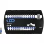 WIHA 41830 - bitu komplekts XLSelector, 31 gabalu jaukts, 25 mm, T veida uzgaļi (41830)