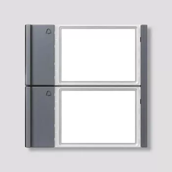 Siedle Ruftaste TM 700-2-0 AG Anthracite pelēka (210011964-00)