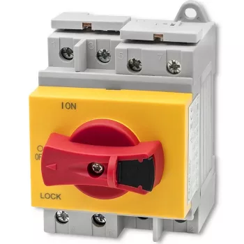 Qoltec 52611 līdzstrāvas izolators ar bloķēšanas funkciju | Galvenais slēdzis | 1200V | 32A | 8kV | 4P