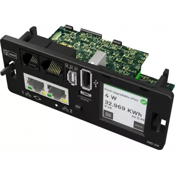 Vertiv Geist RTS, Uzraudzīts (vienības līmenis), 1U, ieeja (2) IEC60320 C14 strāvas ieeja 100-240V 10A vai 15A, bloķējošas izejas (10)C13 (VA4U11A0)