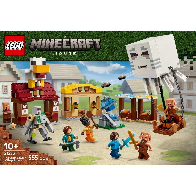 LEGO MINECRAFT 21273 Ghast balona ciemata uzbrukums