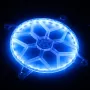 LED sloksne SILVERSTONE FG141 — universāla 140 × 6 × 140 mm